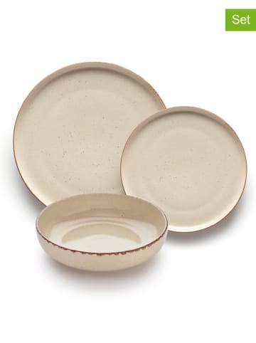 Brandt 18tlg. Tafelservice in Beige