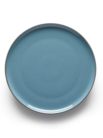 Brandt 18-delig tafelservies blauw