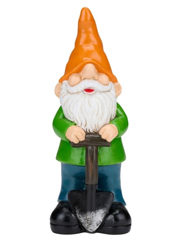 Arti Casa Gartenfigur ''Gnome'' in Bunt - (B)9,2 x (H)26,5 x (T)8,5 cm