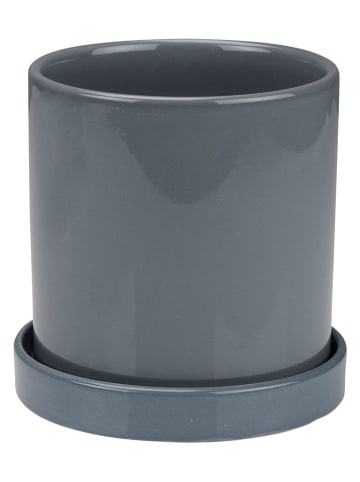 Arti Casa Doniczka w kolorze szarym - wys. 16 x Ø 15,5 cm