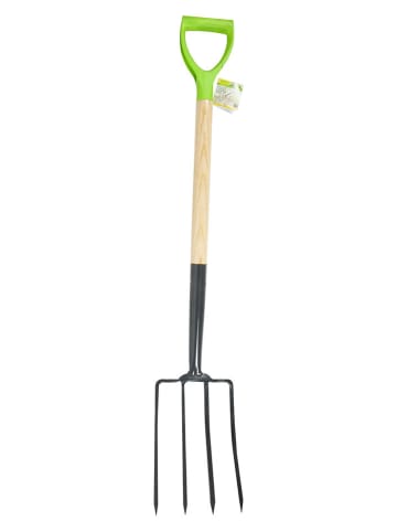 KINZO Grabegabel in Grün/ Beige - (B)20 x (H)105 x (T)5 cm
