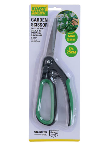 KINZO 2er-Set: Gartenscheren in Grün - (L)25 cm
