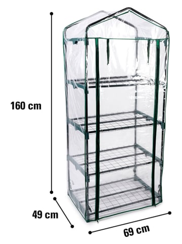 KINZO Foliekas groen - (B)69 x (H)160 x (D)49 cm