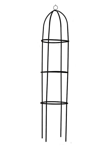 KINZO Rosensäule in Schwarz - (H)185 x Ø 40 cm 