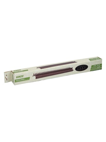 KINZO 20er-Set: Übersteigschutz-Leisten in Braun - (L)50 cm