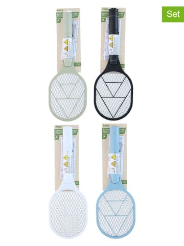 KINZO 2-delige set: elektrische vliegenmeppers - (L)45,5 x (B)16 cm (verrassingsproduct)