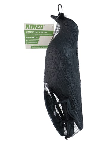 KINZO 2er-Set: Vogelattrappen in Schwarz - (B)32 x (H)19 x (T)13 cm