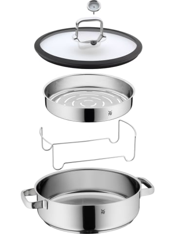 WMF 2tlg. Set: Edelstahl-Dampfgarer "Vitalis" - Ø 28 cm