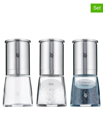 WMF 3er-Set: Gewürzmühlen ''Ceramill'' in Silber