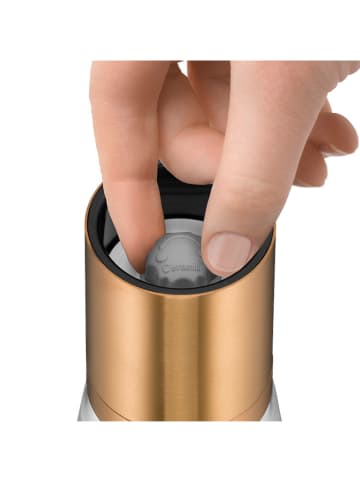 WMF 2er-Set: Salz- & Pfeffermühlen in Kupfer - (H)14 x Ø 6 cm