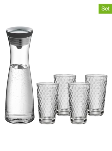 WMF 5tlg. Karaffen-Set "Basic" in Transparent