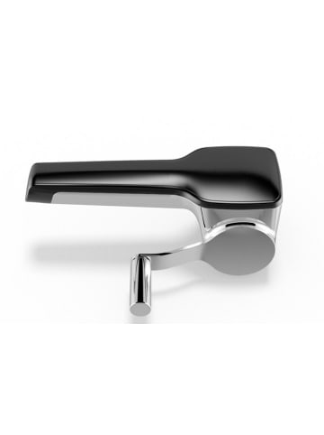 WMF Käsemühle mit Kurbel in Schwarz/ Silber