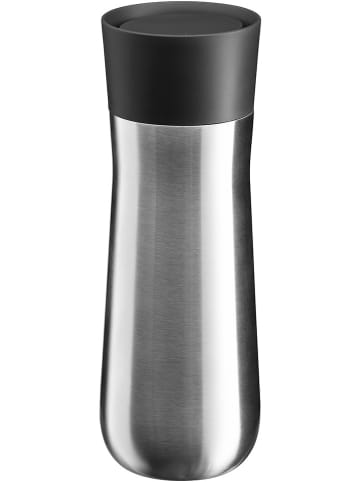 WMF Isolierbecher "Impulse" in Silber/ Schwarz - 350 ml