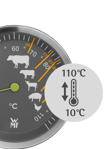 WMF Edelstahl-Bratenthermometer - (L)6,3 cm