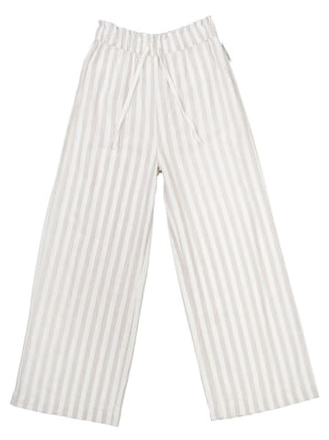 Marc O'Polo Junior Hose in Beige/ Weiß