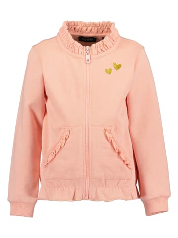 Blue Seven Sweatvest abrikooskleurig