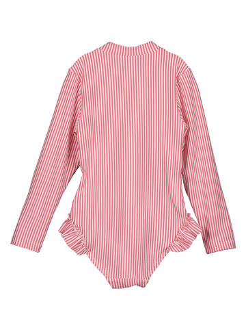 Blue Seven Strój kąpielowy w kolorze różowo-białym