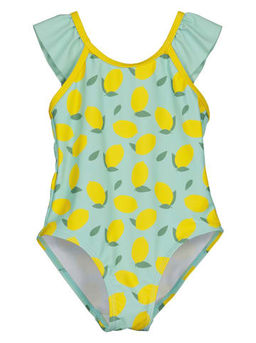 Blue Seven Badpak lichtblauw/geel