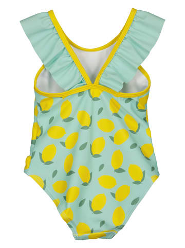 Blue Seven Strój kąpielowy w kolorze błękitno-żółtym