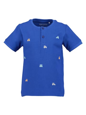 Blue Seven Shirt in Blau