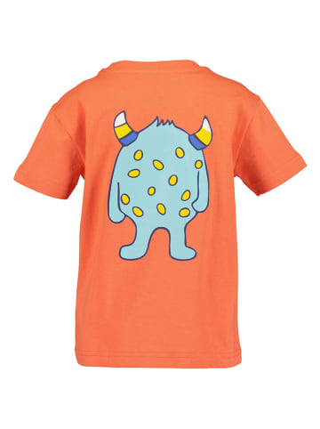 Blue Seven Shirt in Orange