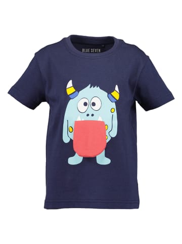 Blue Seven Koszulka w kolorze granatowym