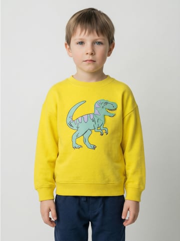 Blue Seven Bluza w kolorze żółtym