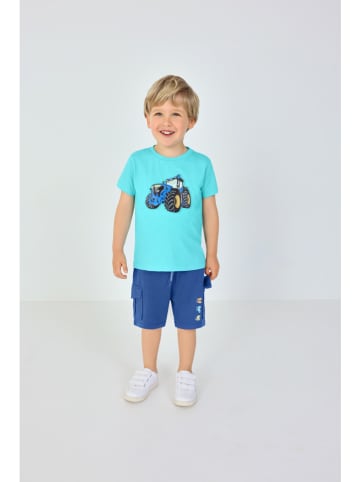 Blue Seven Cargosweatshorts in Blau