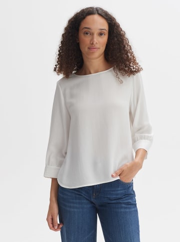 OPUS Bluzka "Fuketa" w kolorze białym