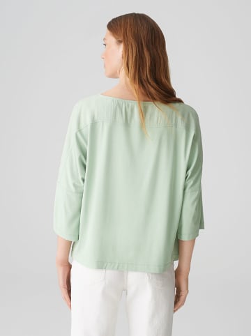 OPUS Bluzka w kolorze zielonym