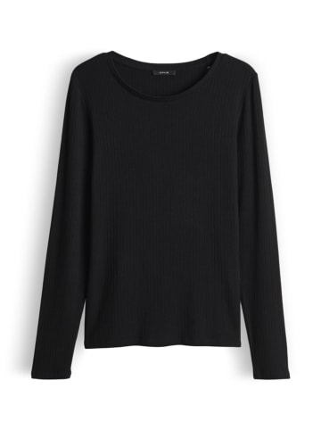 OPUS Koszulka "Sulikko" w kolorze czarnym