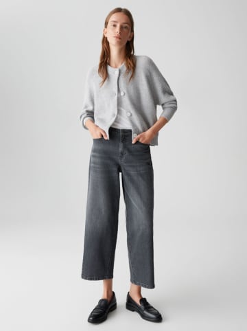 OPUS Kardigan "Dorty" w kolorze jasnoszarym