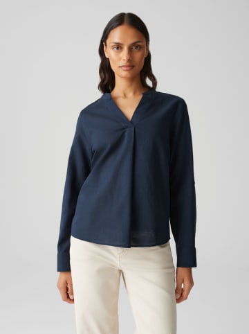 OPUS Blouse "Felena" donkerblauw