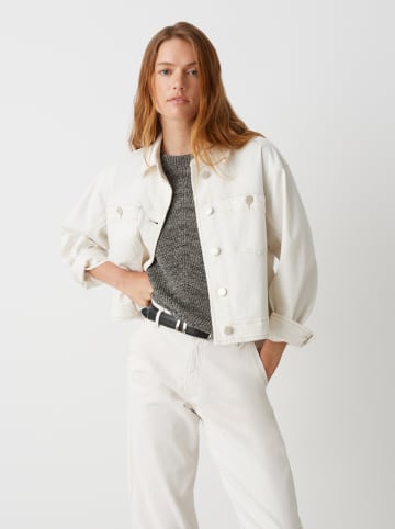 OPUS Spijkerjas crème