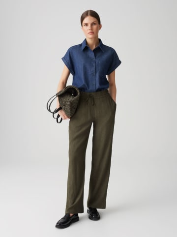 OPUS Jeansbluse "Folmes" in Dunkelblau