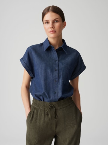 OPUS Spijkerblouse "Folmes" donkerblauw