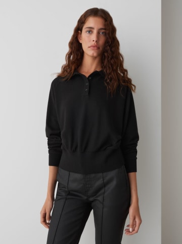 OPUS Pullover "Geigi" in Schwarz