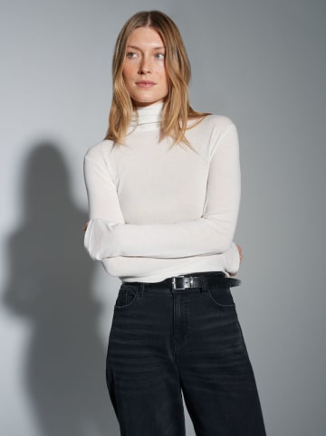 OPUS Longsleeve "Somy" in Weiß