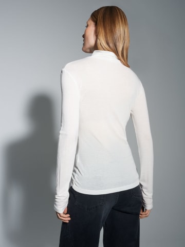 OPUS Longsleeve "Somy" in Weiß