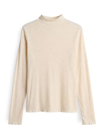 OPUS Longsleeve "Suhanna" zandkleurig