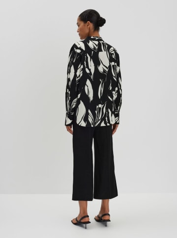 Someday Bluse "Zerlian" in Schwarz/ Weiß