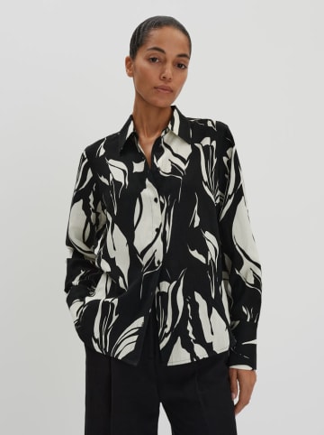 Someday Bluse "Zerlian" in Schwarz/ Weiß