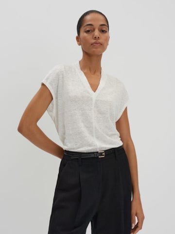 Someday Leinen-Shirt "Kuinn" in Weiß