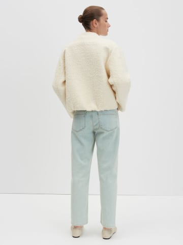 Someday Kurtka pluszowa "Nisabel" w kolorze kremowym