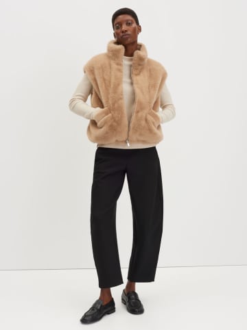 Someday Omkeerbare teddybodywarmer "Vaari" camel