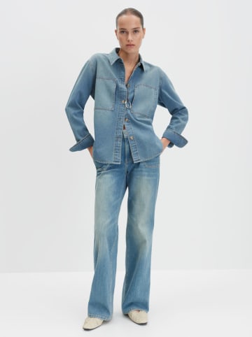 Someday Jeansbluse "Zutie" in Blau