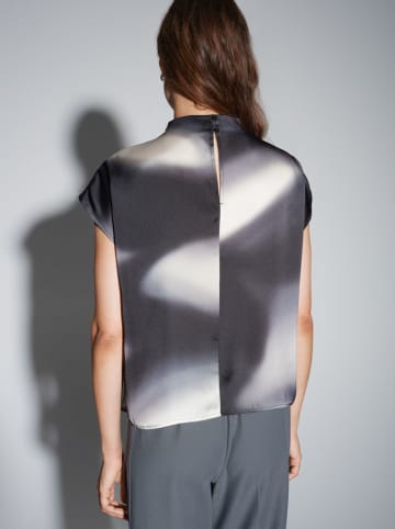 Someday Blouse "Zalactic" zwart/wit