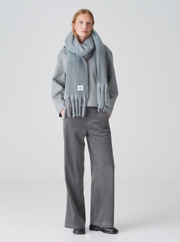 OPUS Szal "Amovi" w kolorze szarym - 196 x 33 cm