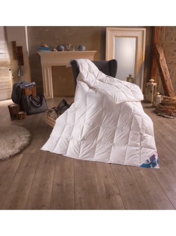 Häussling Bettwaren Letnia kołdra puchowa w kolorze białym