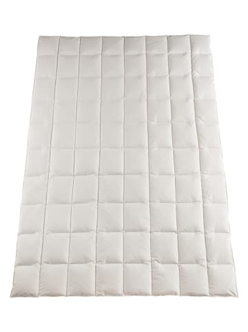 Häussling Bettwaren Letnia kołdra puchowa w kolorze wełnianej bieli